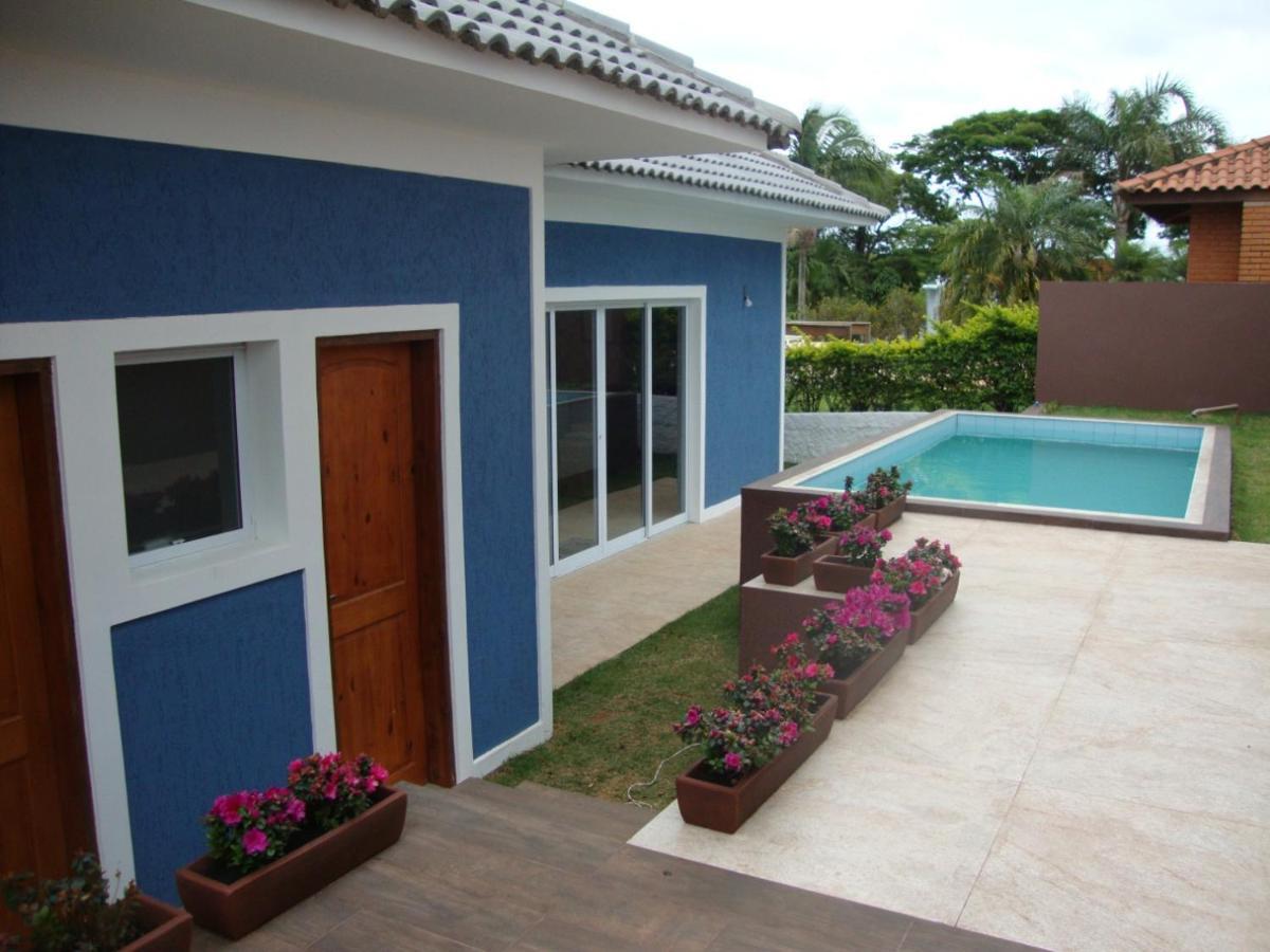 فيلا Minha Casinha Azul Na Represa بارانابانيما المظهر الخارجي الصورة