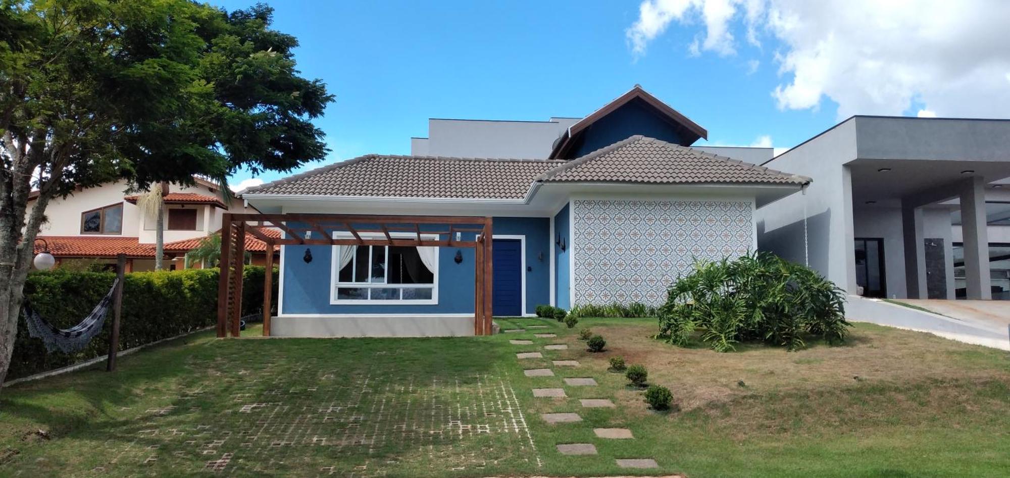 فيلا Minha Casinha Azul Na Represa بارانابانيما المظهر الخارجي الصورة